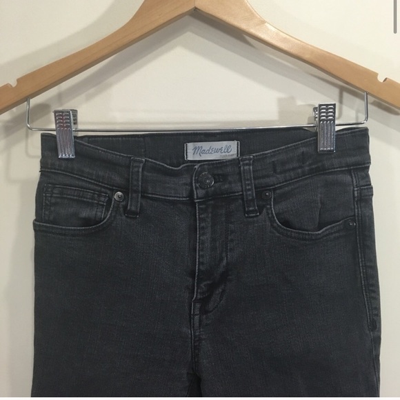 Madewell High Riser Skinny Grey Ankle Jeans Sz 25 - Picture 2 of 5